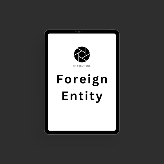 Foreign Entity Formation